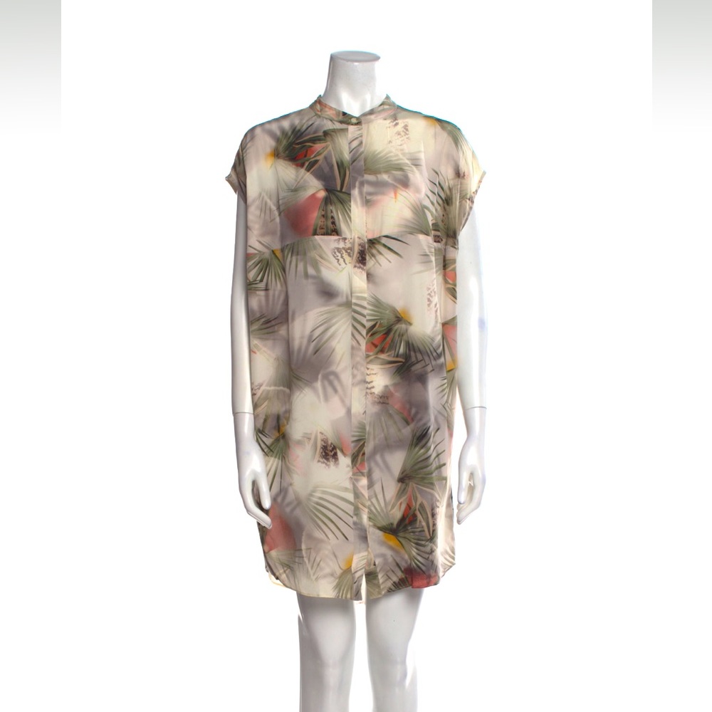 AllSaints Silk Shift Dress M